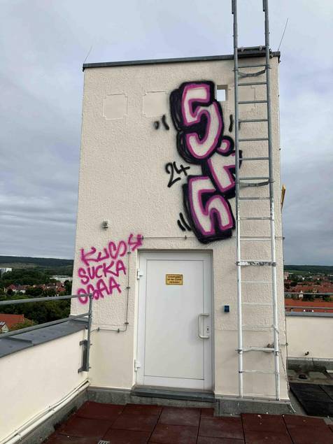 Vandalismus am Schiller-Gymnasium