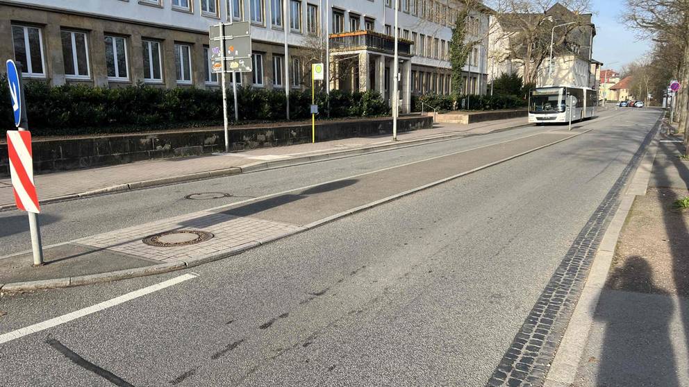 Mittelinsel mit Baken