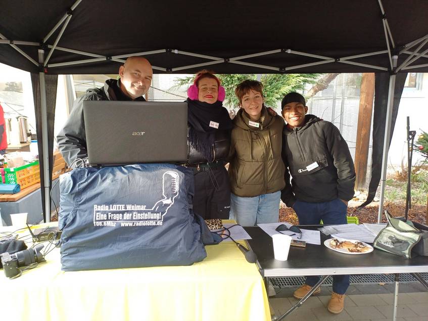 Das Team von Radio Lotte.