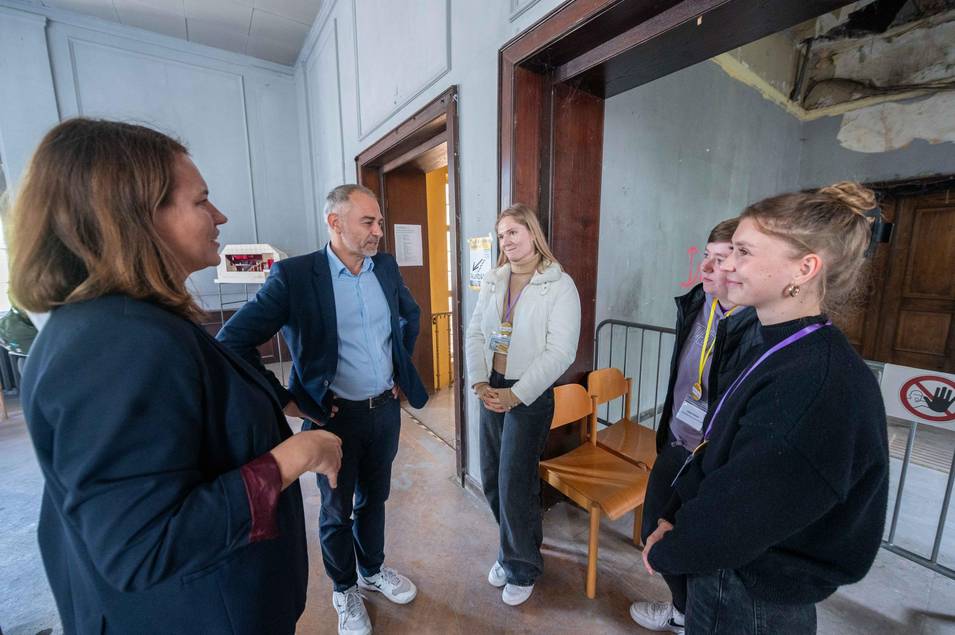 Im Rahmen des Tags des offenen Denkmals war das Volkshaus Weimar ein ganzes Wochenende lang für alle geöffnet.