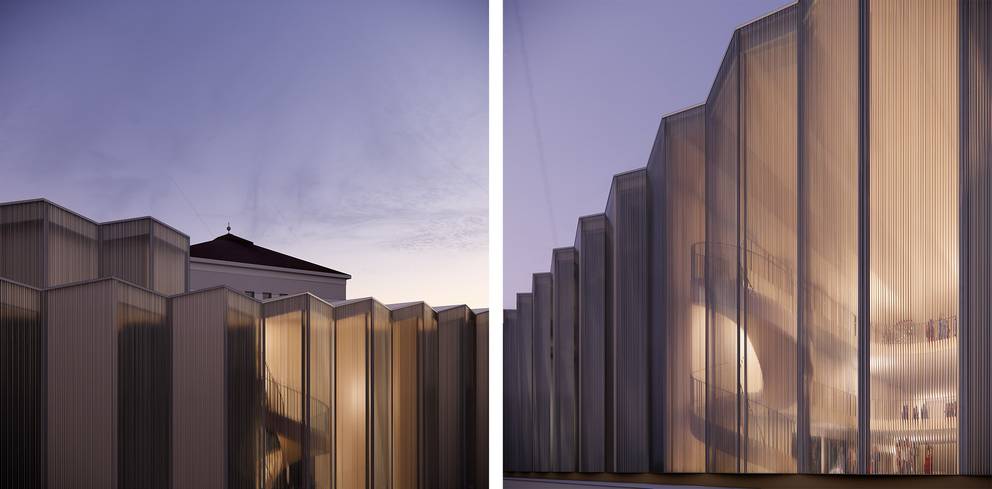 Rendering Fassade Details