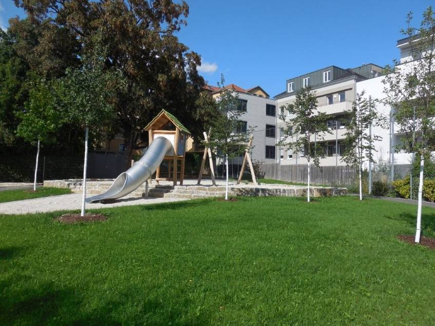 Neugestaltung der Freifläche des Hortes der Falkschule in der Bockstraße