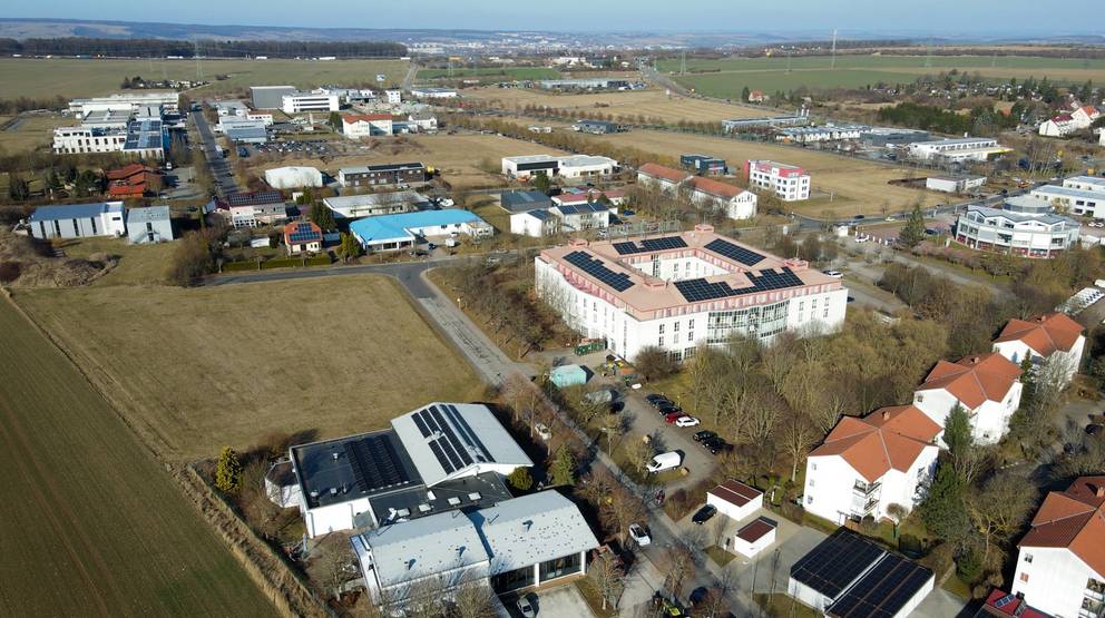 Das Gewerbegebiet in Legefeld ist einer von vier gut ausgelasteten Wirtschaftsräumen in Weimar.