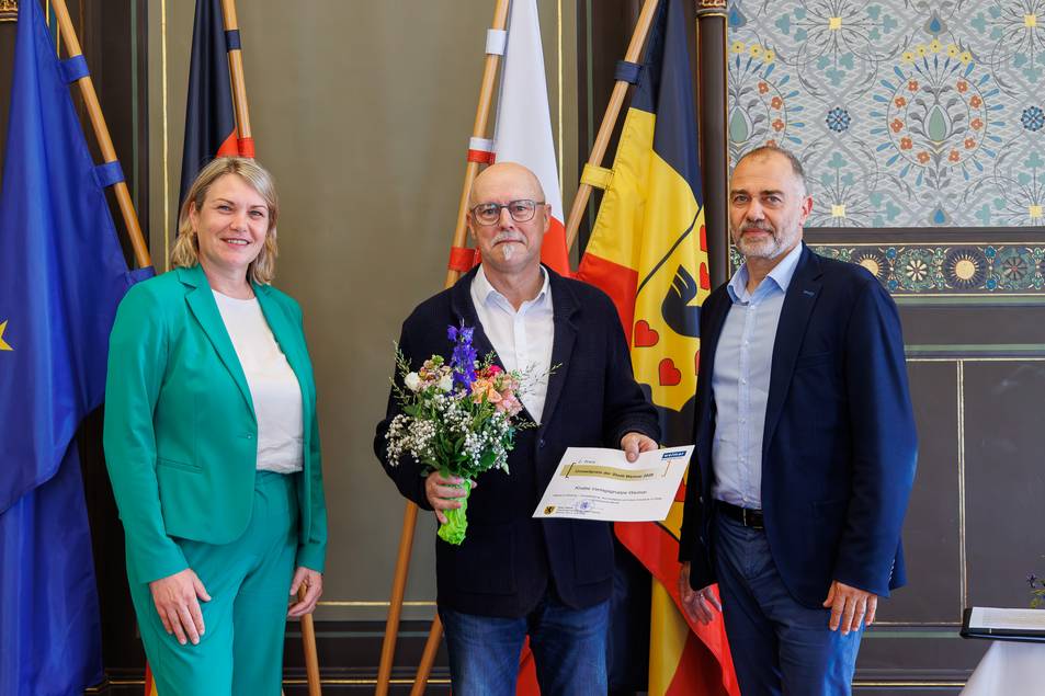 Den 2. Preis vergab die Jury an die Knabe Verlagsgruppe Weimar.