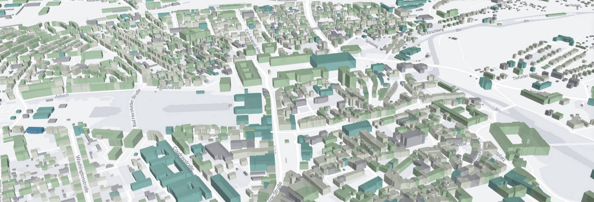 Kommunale Wärmeplanung ©ENEKA Energie & Karten GmbH der Stadt Weimar