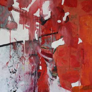 „Helden“, 2025, Öl auf Nessel, 150 × 120 cm