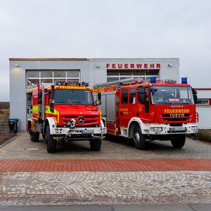 Das neue Gerätehaus der Freiwilligen Feuerwehr Weimar-Legefeld wurde im Dezember 2023 eingeweiht.