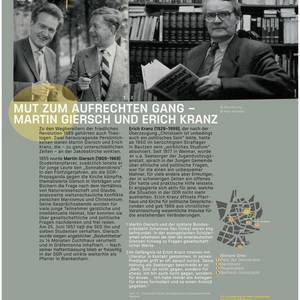 Mut zum aufrechten Gang – Martin Giersch und Erich Kranz