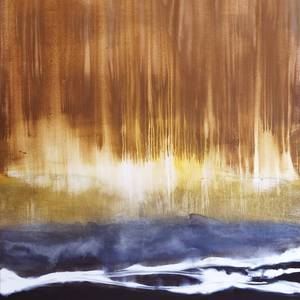 URSPRUNG I, Ei-Tempera-Gouache-Erdpigmente auf Leinwand, 160 x 120 cm, 2026