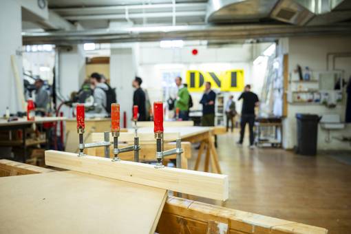 Blick in die bisherige Werkstatt des DNT Weimar. © Foto: Thomas Müller Blick in die bisherige Werkstatt des DNT Weimar.