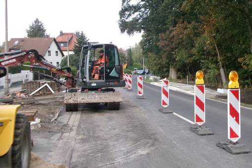 Baumaßnahme am Lindenberg