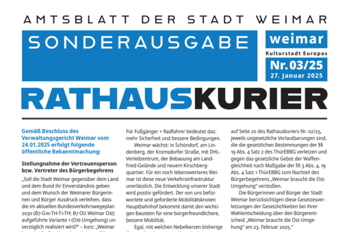 Sonderamtsblatt 3/25