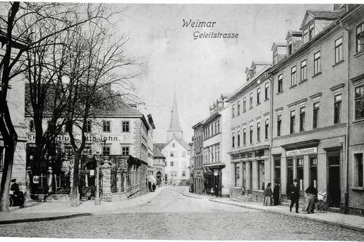 Geleitstraße um 1908