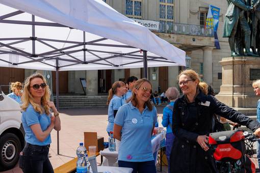 Tag des Gesundheitsamtes 2025 auf dem Theaterplatz