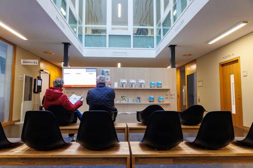 Bürgerservice Wartebereich, Symbolbild.