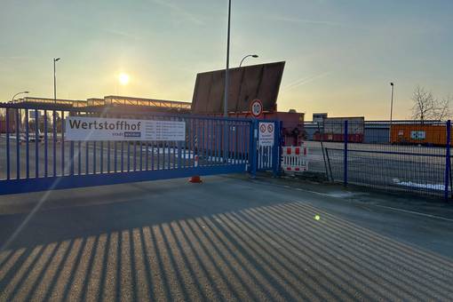 Wertstoffhof, Archivbild.