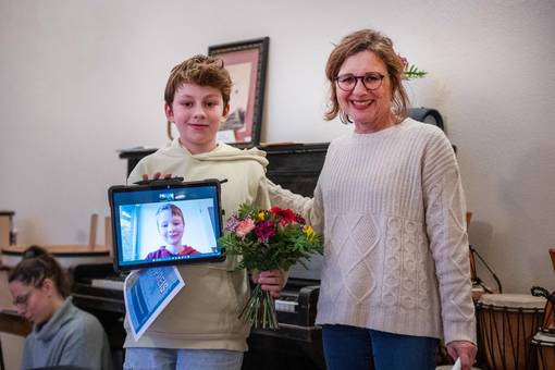 Felix Wolters und Milan Riefenstahl