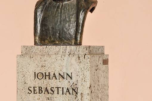 Büste von Johann Sebastian Bach in Weimar