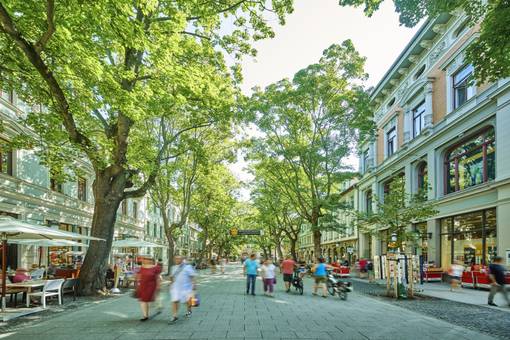 Schillerstraße, Archivbild.