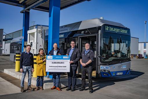 Übergabe des Zuwendungsbescheids