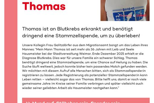 Aktionsflyer Thomas