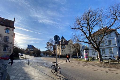 Humboldtstraße vor der Sanierung