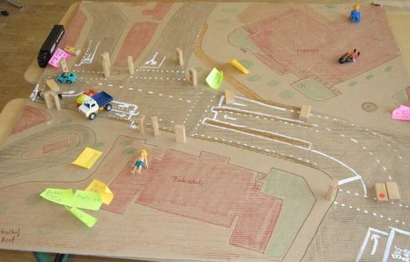 Beteiligungsprojekt zur Umgestaltung des Sophienstiftsplatzes (2017)