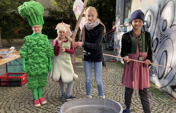 Unser Zwiebelangeln kam super an.