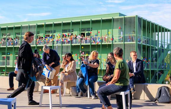 Feierliche Eröffnung.