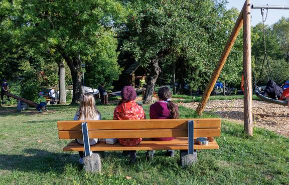 Auch zwei Sitzbänke wurden aufgearbeitet.