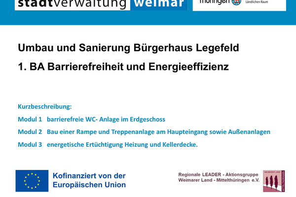 Bürgerhaus Legefeld (Archivbild)