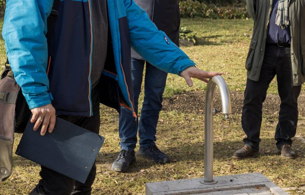 Marc Friedrich, Leiter des Grünflächen und Friedhofsamts der Stadt Weimar.