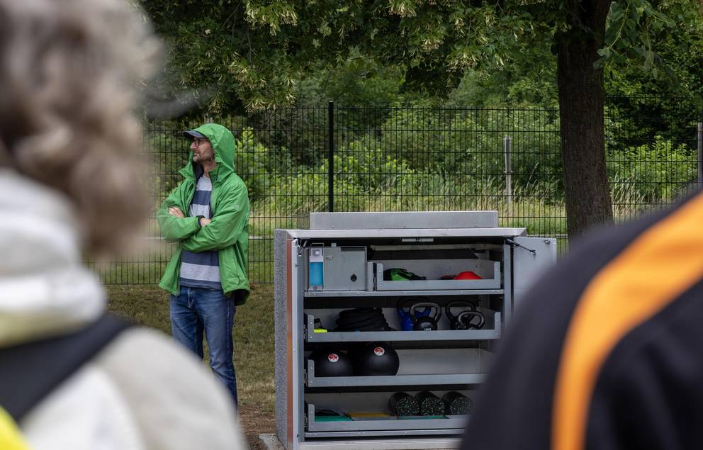 Neue Sportanlage im Wimaria-Stadion eingeweiht