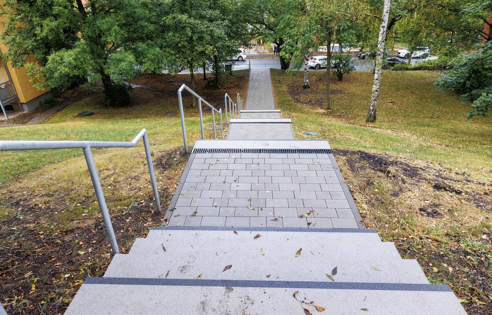 Die Firma Luckner Garten- und Landschaftsbau GmbH aus Erfurt GmbH erhielt nach einem Ausschreibungsverfahren den Auftrag zur Durchführung der Bauleistungen.