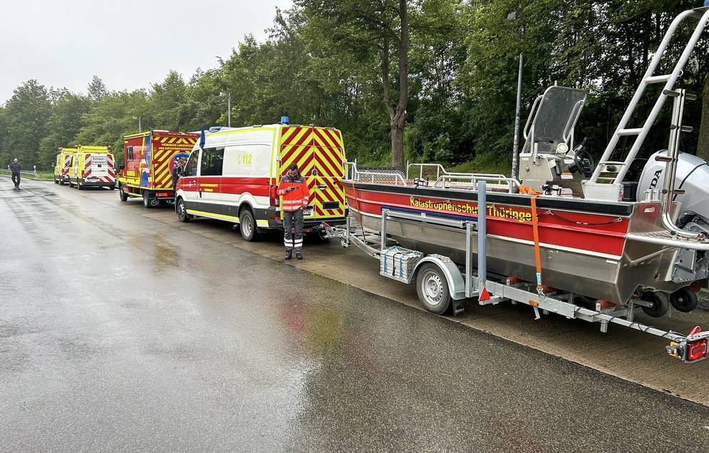 Auf dem Weg ins Einsatzgebiet