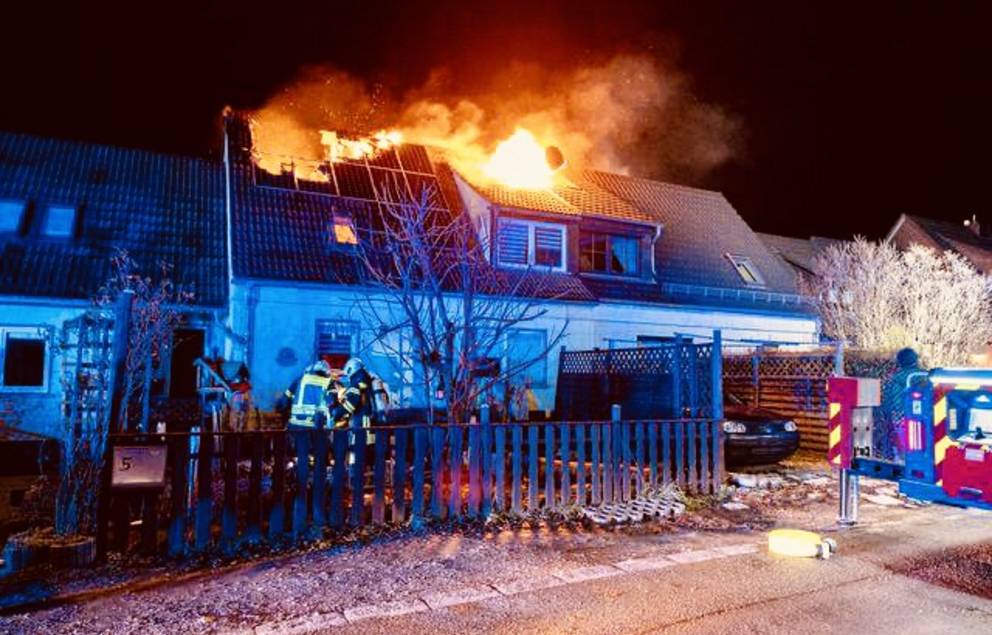 Brandeinsatz am 16.12. in Gelmeroda