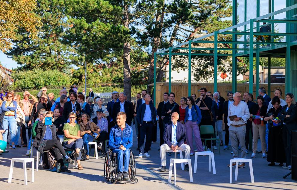 Feierliche Eröffnung.