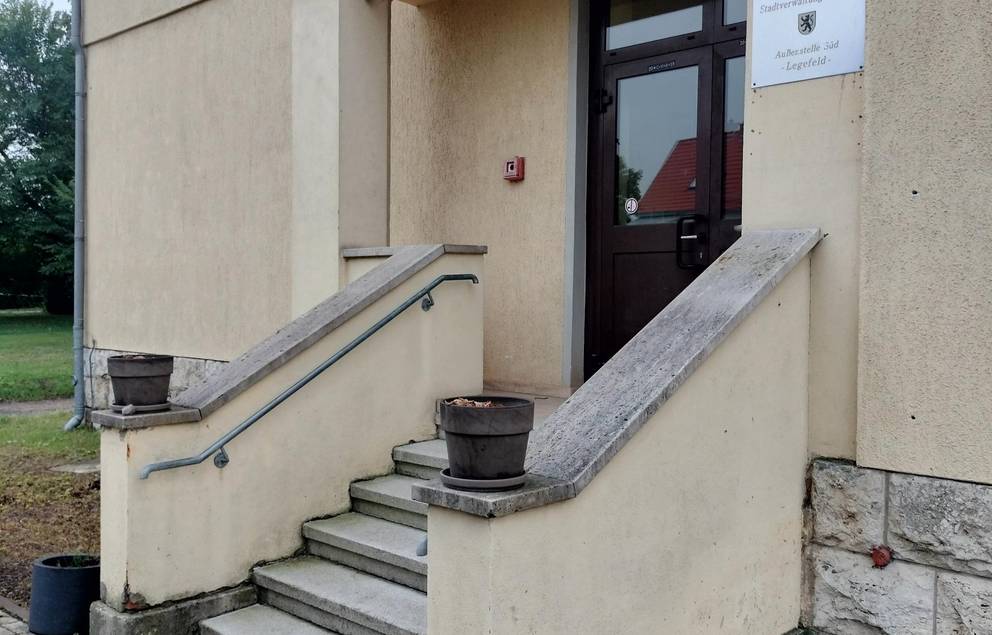 Eingangsbereich Bürgerhaus Legefeld