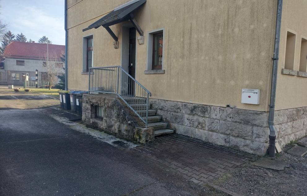 Seitenansicht des Bürgerhauses