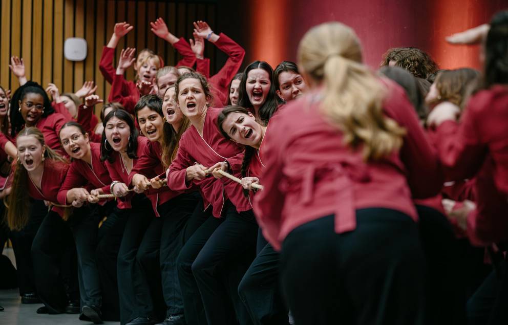 Auftritt des Mädchenchors Hamburg