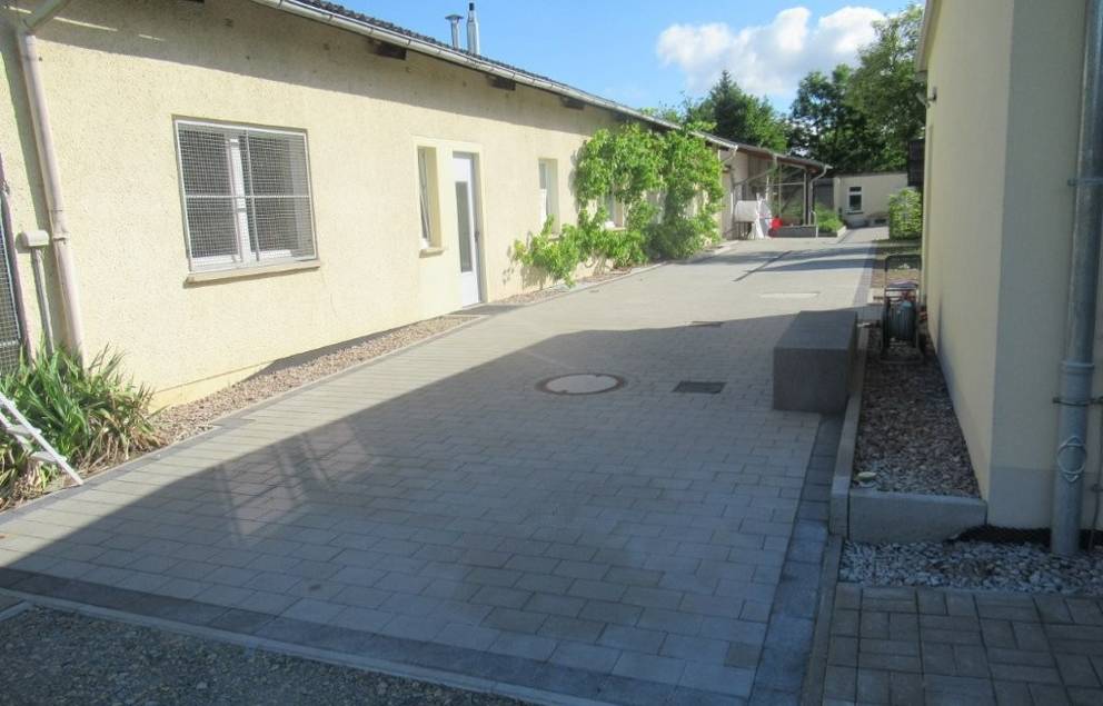 Neuer Zugangsbereich zum Katzenhaus ©Stadt Weimar Neuer Zugangsbereich zum Katzenhaus